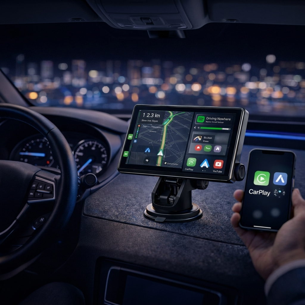 DriveScreen – Pantalla portátil de 7” para coche