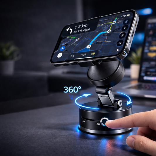 Grip360 – Soporte de teléfono con rotación 360°